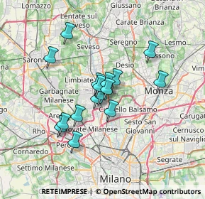 Mappa , 20037 Paderno Dugnano MI, Italia (5.06875)