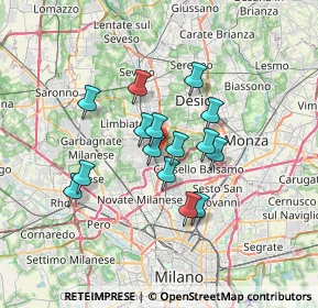 Mappa , 20037 Paderno Dugnano MI, Italia (5.244)