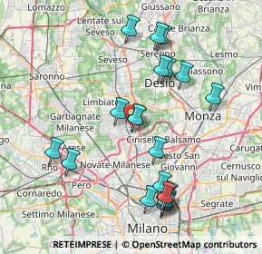 Mappa , 20037 Paderno Dugnano MI, Italia (8.0235)