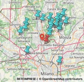 Mappa , 20037 Paderno Dugnano MI, Italia (7.134)