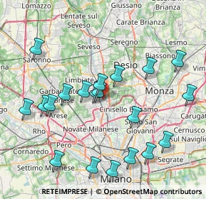 Mappa , 20037 Paderno Dugnano MI, Italia (8.4815)