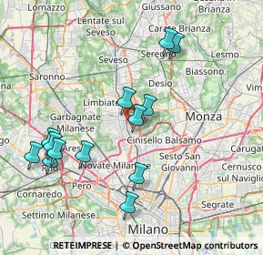 Mappa , 20037 Paderno Dugnano MI, Italia (8.04846)