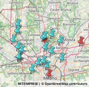 Mappa , 20037 Paderno Dugnano MI, Italia (8.111)