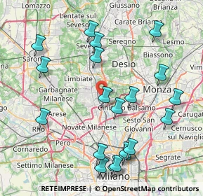 Mappa , 20037 Paderno Dugnano MI, Italia (9.1765)