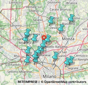 Mappa , 20037 Paderno Dugnano MI, Italia (7.02235)