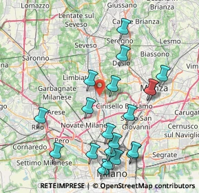 Mappa , 20037 Paderno Dugnano MI, Italia (8.7515)
