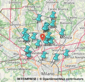 Mappa , 20037 Paderno Dugnano MI, Italia (5.727)