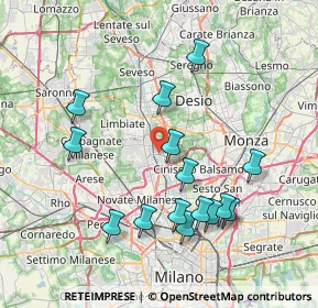 Mappa , 20037 Paderno Dugnano MI, Italia (7.764)