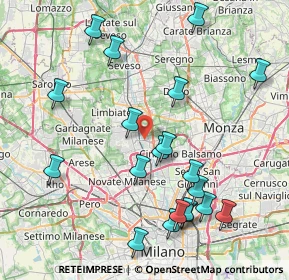 Mappa , 20037 Paderno Dugnano MI, Italia (8.9795)