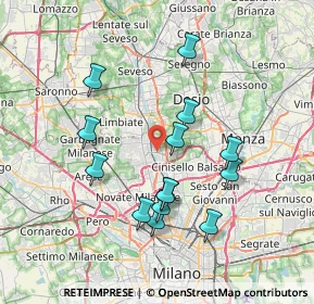 Mappa , 20037 Paderno Dugnano MI, Italia (6.92)