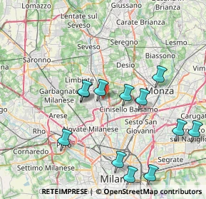 Mappa , 20037 Paderno Dugnano MI, Italia (8.5075)
