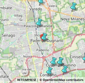Mappa , 20037 Paderno Dugnano MI, Italia (3.10846)