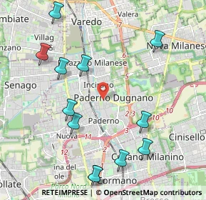 Mappa , 20037 Paderno Dugnano MI, Italia (2.4275)