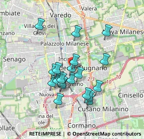 Mappa , 20037 Paderno Dugnano MI, Italia (1.5065)