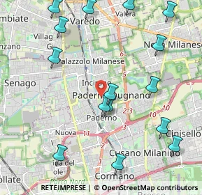Mappa , 20037 Paderno Dugnano MI, Italia (2.50333)