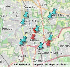 Mappa , 20037 Paderno Dugnano MI, Italia (1.77846)