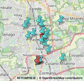 Mappa , 20037 Paderno Dugnano MI, Italia (1.4645)