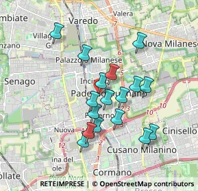 Mappa , 20037 Paderno Dugnano MI, Italia (1.54706)