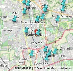 Mappa , 20037 Paderno Dugnano MI, Italia (2.44389)