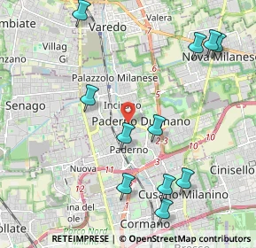 Mappa , 20037 Paderno Dugnano MI, Italia (2.38909)