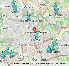Mappa , 20037 Paderno Dugnano MI, Italia (3.32813)