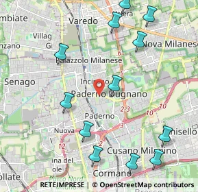 Mappa , 20037 Paderno Dugnano MI, Italia (2.50583)