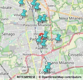 Mappa , 20037 Paderno Dugnano MI, Italia (2.0375)