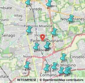 Mappa , 20037 Paderno Dugnano MI, Italia (2.49133)
