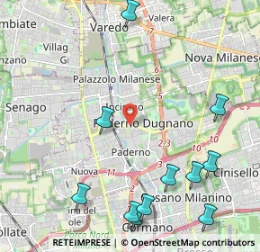 Mappa , 20037 Paderno Dugnano MI, Italia (2.72182)