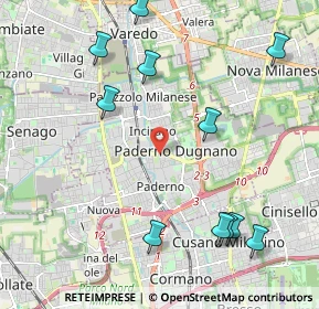 Mappa , 20037 Paderno Dugnano MI, Italia (2.51818)