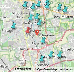 Mappa , 20037 Paderno Dugnano MI, Italia (2.45438)