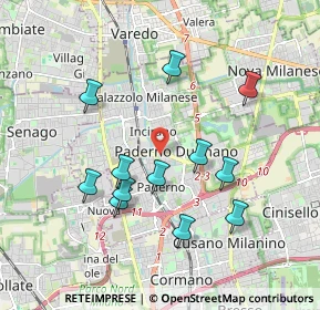 Mappa , 20037 Paderno Dugnano MI, Italia (1.81083)