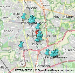 Mappa , 20037 Paderno Dugnano MI, Italia (1.73571)
