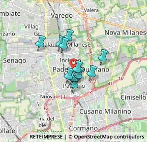 Mappa , 20037 Paderno Dugnano MI, Italia (1.09545)