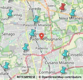 Mappa , 20037 Paderno Dugnano MI, Italia (3.38846)