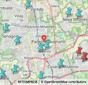 Mappa , 20037 Paderno Dugnano MI, Italia (3.21533)