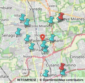 Mappa , 20037 Paderno Dugnano MI, Italia (2.07857)