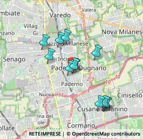 Mappa , 20037 Paderno Dugnano MI, Italia (1.61083)