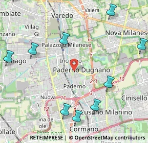 Mappa , 20037 Paderno Dugnano MI, Italia (3.07)