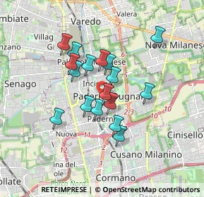 Mappa , 20037 Paderno Dugnano MI, Italia (1.36059)