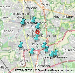 Mappa , 20037 Paderno Dugnano MI, Italia (1.79182)