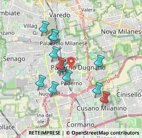 Mappa , 20037 Paderno Dugnano MI, Italia (1.6275)