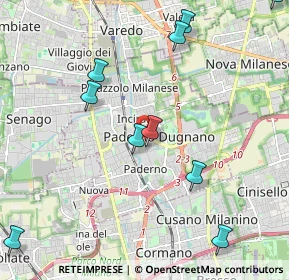 Mappa , 20037 Paderno Dugnano MI, Italia (2.69364)