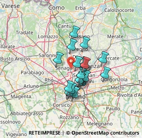 Mappa , 20037 Paderno Dugnano MI, Italia (9.41333)