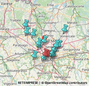 Mappa , 20037 Paderno Dugnano MI, Italia (10.78176)