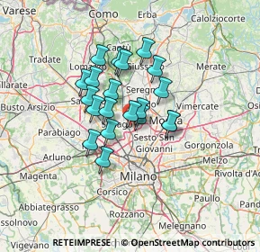 Mappa , 20037 Paderno Dugnano MI, Italia (9.4585)