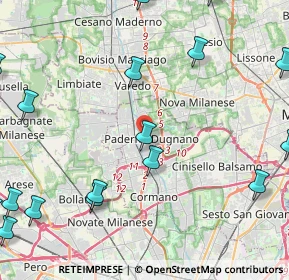 Mappa , 20037 Paderno Dugnano MI, Italia (6.698)