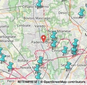 Mappa , 20037 Paderno Dugnano MI, Italia (6.4235)