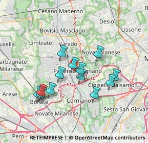 Mappa , 20037 Paderno Dugnano MI, Italia (3.06769)