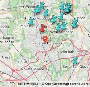 Mappa , 20037 Paderno Dugnano MI, Italia (4.89474)